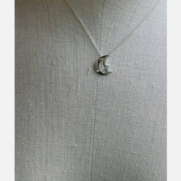 Tiffany & Co. Silver Moon Necklace - Picture 5 of 11